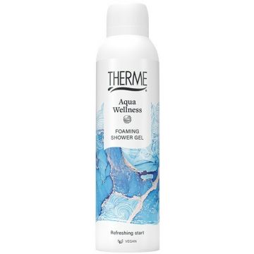 THERME AQUA WELLNESS FOAMING SHOWER GEL DOUCHESCHUIM 200 ML