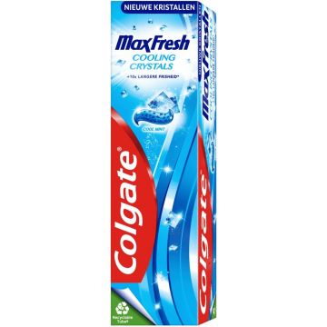 COLGATE MAX FRESH (COLGATE) MAX FRESH COOLING CRYSTALS TANDPASTA TUBE 75 ML