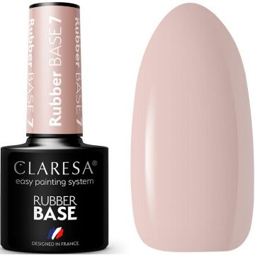 CLARESA RUBBER BASE 07 UV/LED GELLAK 5 GRAM