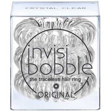 INVISIBOBBLE THE TRACELESS HAIR RING ORIGINAL CRYSTAL CLEAR 3 STUKS