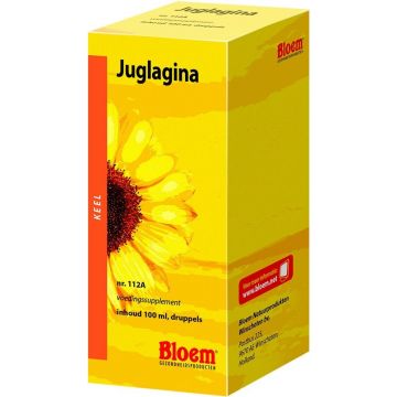 BLOEM JUGLAGINA KEEL DRUPPELS FLES 100 ML