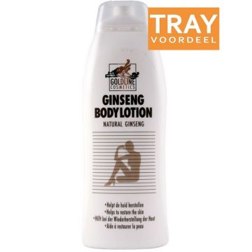 GOLDLINE GINSENG BODYLOTION TRAY 6 X 500 ML