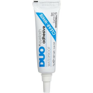 DUO EYELASH ADHESIVE CLEAR-WHITE WIMPERLIJM TUBE 7 GRAM