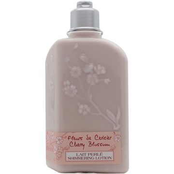L'OCCITANE FLEURS SE CERISIER (L'OCCITANE) FLEURS SE CERISIER CHERRY BLOSSOM SHIMMERING LOTION BODYLOTION FLACON 250 ML