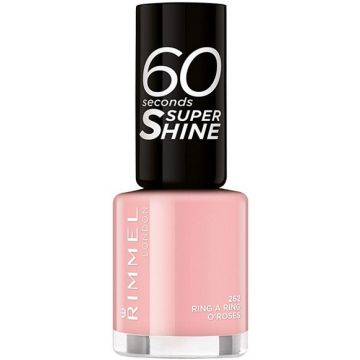 RIMMEL 60 SECONDS (RIMMEL) 60 SECONDS 262 RING A RING O'ROSES NAGELLAK POTJE 8 ML