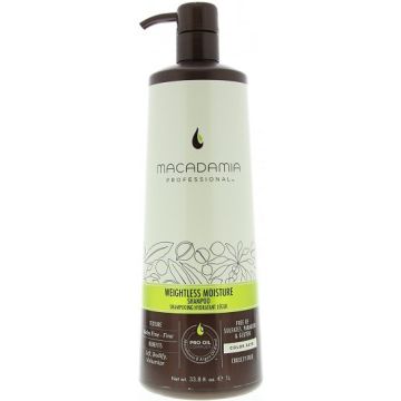 MACADAMIA PROFESSIONAL WEIGHTLESS MOISTURE (MACADAMIA) WEIGHTLESS MOISTURE SHAMPOO POMP 1000 ML