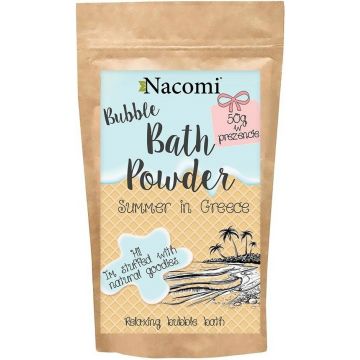 NACOMI BUBBLE BATH POWDER SUMMER IN GREECE ZAK 150 GRAM