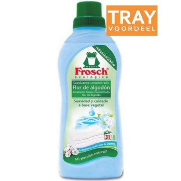 FROSCH COTTON BLOSSOM WASVERZACHTER TRAY 8 X 750 ML