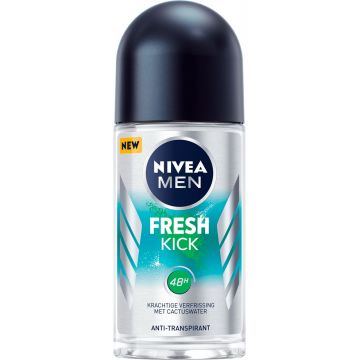 NIVEA MEN FRESH KICK DEO DEODORANT ROLLER 50 ML