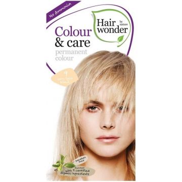HAIR WONDER COLOUR & CARE PERMANENT COLOUR (HAIR WONDER) COLOUR & CARE PERMANENT COLOUR 9 VERY LIGHT BLOND HAARVERF 100 ML
