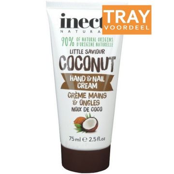 INECTO NATURALS COCONUT (INECTO) COCONUT LITTLE SAVIOUR COCONUT HAND & NAIL CREAM HANDCREME TRAY 6 X 75 ML