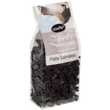 KINDLY'S PLATTE SALMIAKJES 130 GRAM