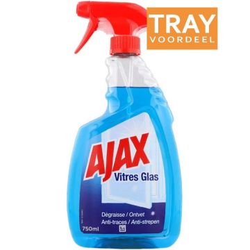 AJAX TRIPLE ACTION GLASREINIGER 12 X 750 ML
