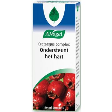 A. VOGEL CRATAEGUS COMPLEX (A. VOGEL) CRATAEGUS COMPLEX ONDERSTEUNT HET HART DRUPPELS FLACON 50 ML