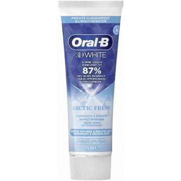 ORAL-B 3D WHITE ARCTIC FRESH TANDPASTA 75 ML