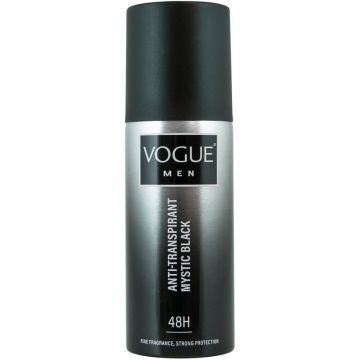 VOGUE MEN MYSTIC BLACK DEODORANT SPRAY SPUITBUS 150 ML