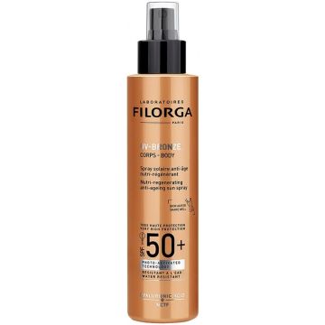 LABORATOIRES FILORGA UV-BRONZE NUTRI-REGENERATING ANTI-AGEING SPF 50+ ZONNEBRAND SPRAY 150 ML