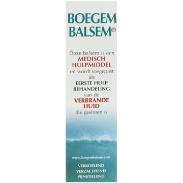 BOEGEM BALSEM MEDISCH HULPMIDDEL VERBRANDE HUID BALSEM TUBE 80 ML