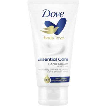 DOVE BODY LOVE ESSENTIAL CARE (DOVE) ESSENTIAL CARE HAND CREAM HANDCREME TUBE 75 ML
