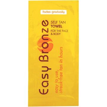 LENTHERIC EASY BRONZE SELF TAN TOWEL ZELFBRUININGS HANDDOEK 1 STUK