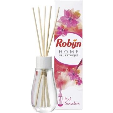 ROBIJN HOME PINK SENSATION (ROBIJN) PINK SENSATION GEURSTOKJES DOOSJE 45 ML