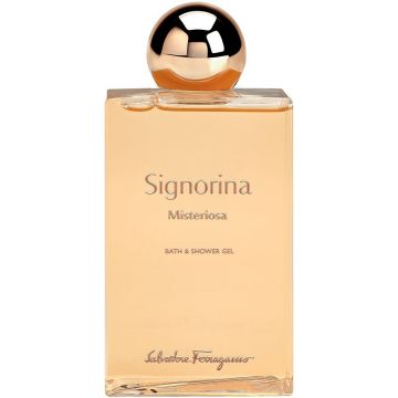 SALVATORE FERRAGAMO SIGNORINA MISTERIOSA (SALVATORE FERRAGAMO) SIGNORINA MISTERIOSA SHOWER GEL DOUCHEGEL FLACON 200 ML