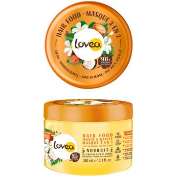 LOVEA MONOI &amp; KARITE (LOVEA) MONOI &amp; KARITE 3 IN 1 HAARMASKER POT 390 ML