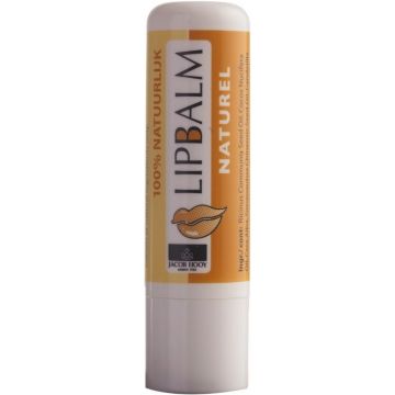 JACOB HOOY LIPBALM NATURAL LIPPENBALSEM STICK 6 GRAM