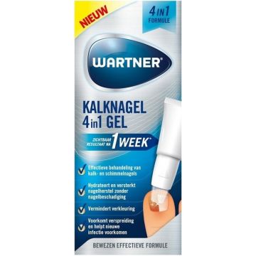 WARTNER KALKNAGEL 4 IN 1 GEL DOOSJE 7 ML
