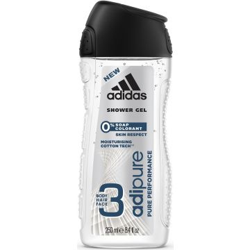 ADIDAS ADIPURE MAN SHOWER GEL DOUCHEGEL FLACON 250 ML