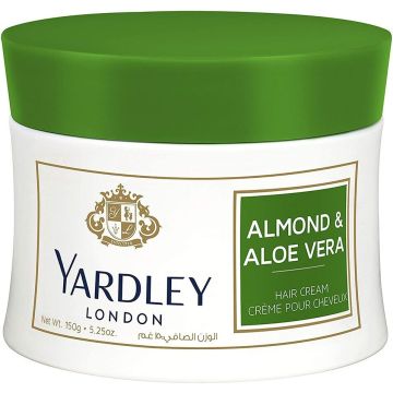 YARDLEY ALMOND & ALOE VERA HAARCREME 150 GRAM