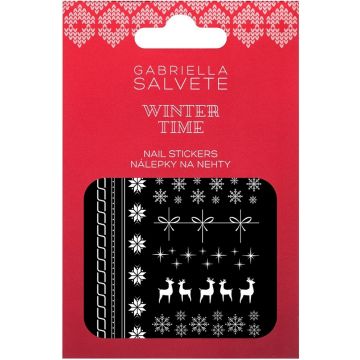 GABRIELLA SALVETE WINTER TIME (GABRIELLA SALVETE) WINTER TIME NAIL STICKERS 1 STUK