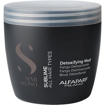 ALFAPARF SEMI DI LINO SUBLIME (ALFAPARF) SEMI DI LINO SUBLIME DETOXIFYING MUD HAARMASKER 500 ML