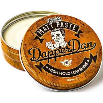 DAPPER DAN HIGH HOLD LOW SHINE MATT PASTE 100 ML