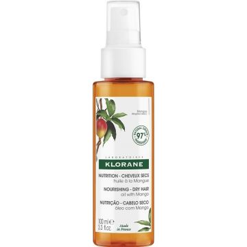 KLORANE MANGO NOURISHING DRY HAIR OIL SPRAY 100 ML