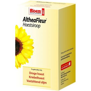 BLOEM ALTHEAFLEUR HOESTSIROOP FLES 200 ML