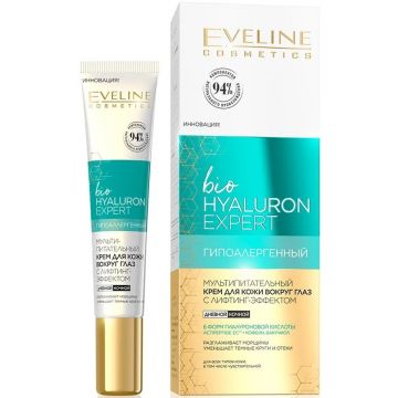 EVELINE BIO HYALURON EXPERT (EVELINE) BIO HYALURON EXPERT OOG- & OOGLIDCREME TUBE 20 ML