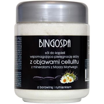 BINGO SPA CELLULITE SYMPTOMS BATH SALT BADZOUT 550 GRAM