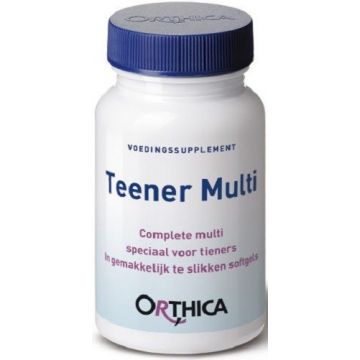 ORTHICA VOEDINGSSUPPLEMENT TEENER MULTI SOFTGELS POT 60 STUKS