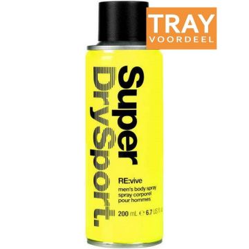 SUPERDRY SPORT RE:VIVE (SUPERDRY) RE:VIVE DEODORANT SPRAY TRAY 6 X 200 ML