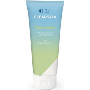 DR. VAN DER HOOG CLEAR SKIN (DR. VAN DER HOOG) CLEAR SKIN FACE WASH ONZUIVERE HUID MET PUISTJES TUBE 100 ML