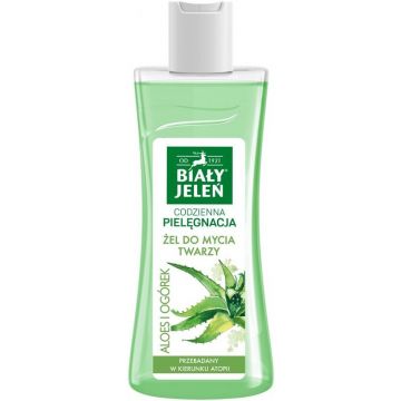 BIALY JELEN HYPOALLERGENIC ALOE AND CUCUMBER FACE WASHING GEL GEZICHTSREINIGER FLACON 265 ML