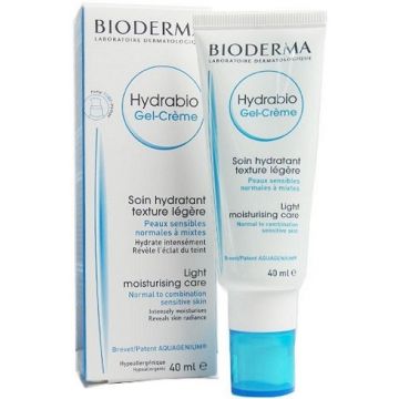 BIODERMA HYDRABIO (BIODERMA) HYDRABIO GEL-CREME LIGHT MOISTURISING CARE TUBE 40 ML