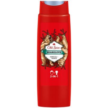 OLD SPICE BEARGLOVE 2 IN 1 SHOWER GEL DOUCHEGEL FLACON 250 ML