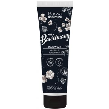 BARWA NURSING COTTON CREAM FOR HANDS AND NAILS HANDCREME TUBE 100 ML