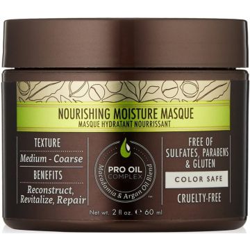MACADAMIA PROFESSIONAL NOURISHING MOISTURE (MACADAMIA) NOURISHING MOISTURE MASQUE HAARMASKER POT 60 ML