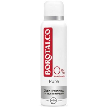 BOROTALCO PURE CLEAN FRESHNESS DEODORANT SPRAY SPUITBUS 150 ML