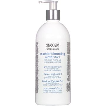BINGO SPA 3 IN 1 MICELAR CLEANSING WATER MICELLAIR WATER 500 ML