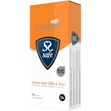 SAFE INTENSE SAFE CONDOOMS DOOSJE 10 STUKS