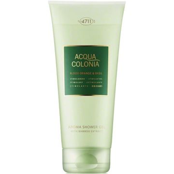 4711 ACQUA COLONIA BLOOD ORANGE & BASIL SHOWER GEL DOUCHEGEL TUBE 200 ML